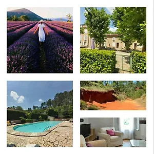 Appartement Superbe En Résidence Avec Piscine Dans Le Luberon Au Pied Du Colorado Provencal, Rustrel